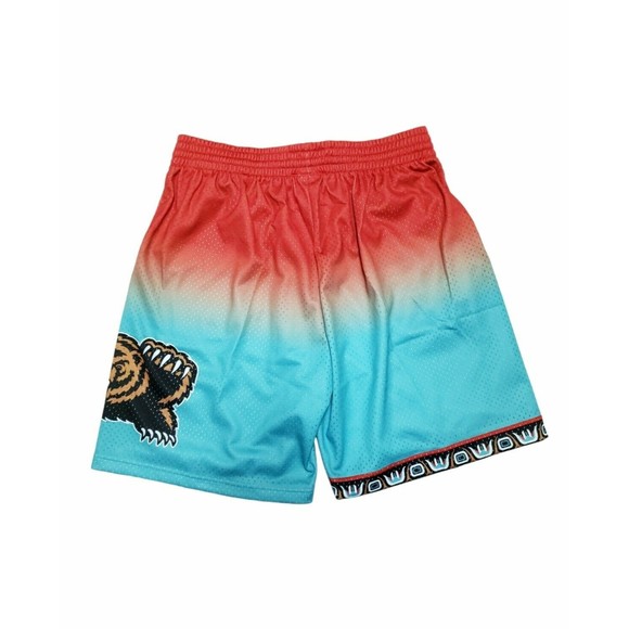 Mitchell & Ness NBA 1996 Vancouver Grizzlies Fadeaway Swingman Shorts Men Sz XL - Picture 2 of 6
